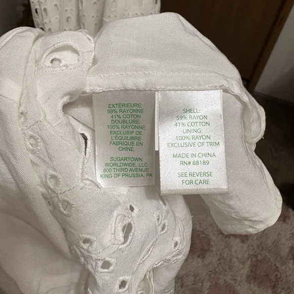 Lilly Pulitzer White Lace Maxi Dress - Picture 7 of 8